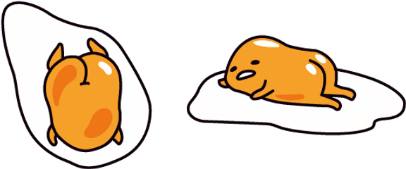 Falling Gudetama Cursor - Falling Gudetama Png