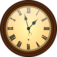 Old Clock Clipart - Old Clock Transparent Png