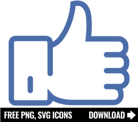 Free Facebook Like Icon Symbol Png Svg Download - Youtube Icon Aesthetic White