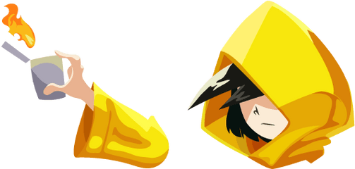 Little Nightmares Six Cursor U2013 Custom - Six The Raincoat Girl Png