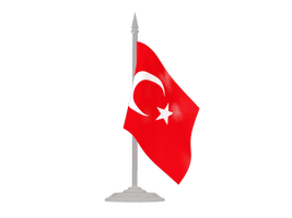 Turkey Flag Transparent - Free PNG