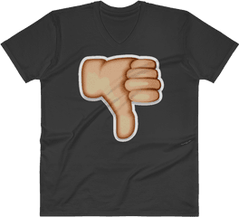 Download Thumbs Down Emoji Png - Fist