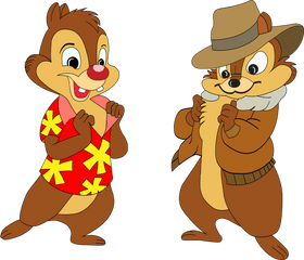 Chip And Dale Png - Dale And Chip Png