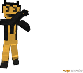 Bendy And The Ink Machine Add - On Minecraft Pe Bendy And The Ink Machine Minecraft Addon Png